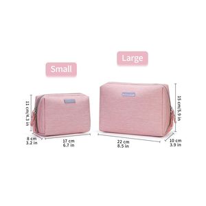 Borsa da viaggio per cosmetici da donna e ragazza con scomparti, beauty case per trucchi, pratica e conveniente - Product Image 5