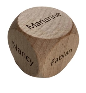Dés en bois pour jeux de rôle, dés polyédriques en bois de qualité professionnelle pour jeux de table RPG, accessoires de jeu en gros - Product Image 1