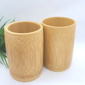 แก้วไม้ไผ่ทำมือราคาถูก ขายส่ง คุณภาพสูง สำหรับค็อกเทลและสมูทตี้ - Product Image 3