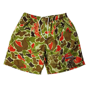 High Quality 100% Polyester Mens Sublimation Mesh Shorts Double <b>Layer</b> Breathable Quick Dry Lightweight Casual Customizable - Product Image 5