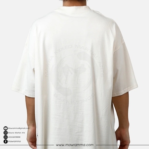 Custom Logo 100% Cotton DTG Print Heavyweight Oversized <b>Tshirt</b> Unisex Boxy Fit Streetwear Drop Shoulder Vintage Summer - Product Image 5