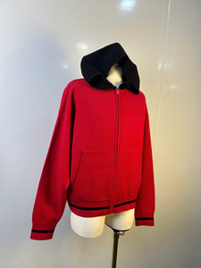 Blouson Bomber Coupe-Vent Décontracté Personnalisé en Viscose/Coton Respirant et Écologique avec Blocs de Couleurs et Coutures Tatami – Vente en Gros - Product Image 2