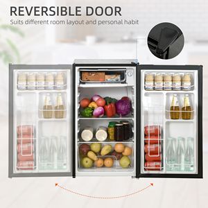 Carrello da Cucina con Piano in Legno Bianco, Portaspezie e Portasciugamani, Cassetti per Sala da Pranzo, Frigoriferi Compatti Inclusi - Product Image 6