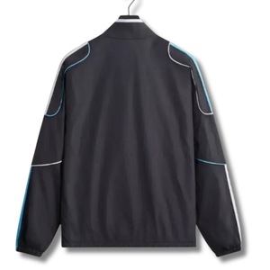 New Arrival Elite Messi x Kith Football Black Track Jacket | Signature Streetwear Edition Wholesale Engineered Athleisure - Product Image 1