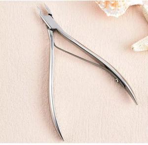 Coupe-ongles professionnel en acier inoxydable, lame courbée, pointe acérée, ouverture large, portable, pour les doigts et les ongles épais, usage adulte - Product Image 1