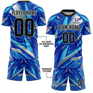 Ropa Deportiva de Fútbol 2026, Sublimada, con Estampado 3D, Transpirable, 100% Poliéster, Antibacteriana, de Primera Calidad - Product Image 4