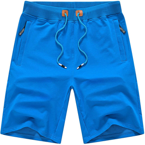 2026 กางเกงขาสั้นลำลองสำหรับบุรุษกระเป๋าซิปเชือกผูกฤดูร้อนชายออกกำลังกายชายหาดกางเกงวอร์มกีฬากางเกงขาสั้นชายเสื้อผ้า - Product Image 1