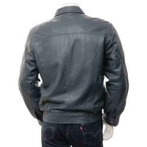 เสื้อแจ็คเก็ตหนังบุรุษคุณภาพสูงสำหรับฤดูหนาว  แบบสั่งทำพิเศษ  ระบายอากาศได้ดี กันลม กันน้ำ  ทันสมัย พร้อมกระเป๋า - Product Image 2