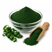 Espirulina en Polvo Pura de Alta Calidad, Suministro a Granel, Extracto de Algas Verdes Premium para Uso Alimentario