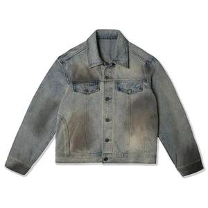 Chaqueta de Mezclilla de Algodón de Alta Calidad para Hombre, Nueva Chaqueta de Mezclilla Moderna, Ropa Casual, Moda Urbana de Alta Calidad - Product Image 6