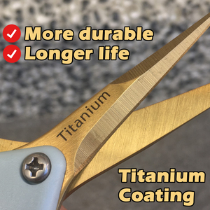 Fujiya công nghiệp đa chức năng kéo kéo cắt răng cưa cạnh không dính Lưỡi cắt tỉa làm vườn nhà bếp hai tay dài - Product Image 4