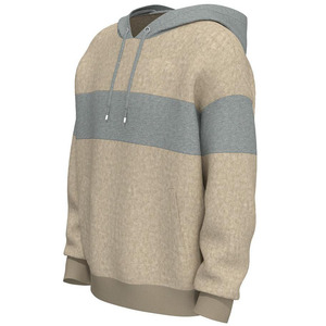 Sweat à capuche vintage pour homme, sans cordon, entièrement zippé, double couche, effet vieilli, 100 % coton molletonné 300g, respirant, collection hiver streetwear - En promotion - Product Image 3