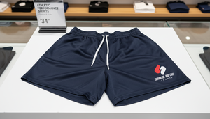 Shorts en polyester pour hommes, tissu léger et respirant, taille élastique, confortable, décontracté, à séchage rapide, pour la salle de sport, la course à pied et les sports - Product Image 5