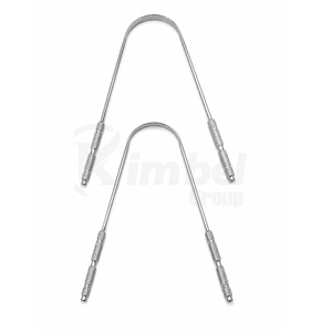 Limpiador de Lengua en Forma de U de Acero Inoxidable de Grado Médico al por Mayor para Cuidado Bucal en el Hogar - Product Image 2