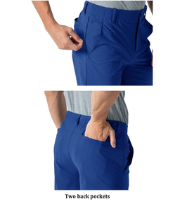 Shorts décontractés en coton imprimé pour hommes, coupe slim, shorts chino d'été avec poches - Product Image 5