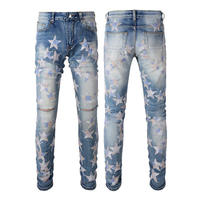 Jeans en denim coupe droite pour homme, mode streetwear, extensible, respirant, séchage rapide, léger