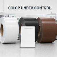 Bobine d'aluminium prélaquée sur mesure pour la production multi-industrielle, avec épaisseur, largeur et couleur de surface personnalisables