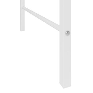 Escritorio Plegable Ajustable Pierce de 30 Pulgadas de Alto, Madera MDF Blanca, Diseño Moderno y Simple para Oficina en Casa - Product Image 3