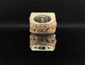 Bague Couronne de Luxe en Argent Moissanite avec Sertissage à Griffes de 0,5 Carat - Product Image 5