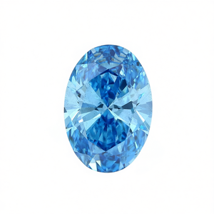 Diamant non monté certifié IGI 7.06 ovale SI1, diamant cultivé neuf - Product Image 2