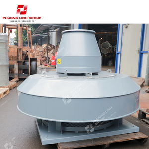Ventilador de Techo de Alta Capacidad, Extractor de Aire Industrial de Montaje Superior, Resistente a la Corrosión, de Acero Inoxidable - Product Image 4