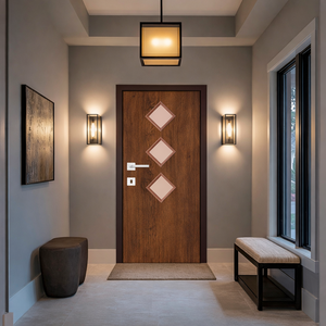 Puerta de Escape Contra Incendios de Alta Resistencia, Impermeable y Moderna para Interiores, para Fábricas, Almacenes e Instalaciones Industriales, que Garantiza la Cumplimiento de las Normas de Seguridad - Product Image 1