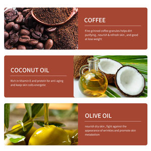 Jabón de café hecho a mano, barra de baño exfoliante natural de 100gm para una piel energizada suave y brillante - Product Image 4