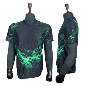Camiseta Deportiva Unisex de Manga Corta, Personalizable con Sublimación Completa, Transpirable, con Nombre de Equipo/Jugador, en Tela de Poliéster y Elastano - Product Image 1