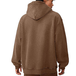 Sudadera con Capucha Personalizada al por Mayor, de Invierno, Lisa, Gruesa, con Hombros Caídos, Tallas Grandes, de Alta Calidad, Ecológica y Suave al Tacto para Hombre - Product Image 5