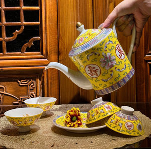 Juego de Tazas de Té de Porcelana Tradicional China con Diseño de Flor de Tung, Apto para Lavavajillas y Microondas, Origen Taiwán, Venta al por Mayor - Product Image 6