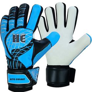 Guantes de portero de cuero deportivos hechos a medida último diseño de fabricante profesional en Pakistán transpirable para uso al aire libre - Product Image 1