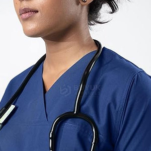 Ensemble d'uniformes d'hôpital pour femmes, tenue de travail médicale professionnelle, vêtements d'infirmière confortables, ensemble de fabrication en gros - Product Image 5