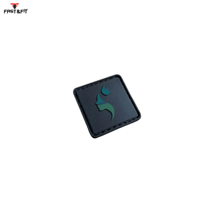 Patchs en caoutchouc PVC de haute qualité, taille et couleur personnalisées, effet 3D pour vêtements d'extérieur, vente en gros OEM - Product Image 2