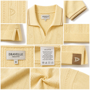 Camisetas Polo para Hombre al por Mayor, Personalizadas con Impresión y Bordado, Transpirables, de Algodón Piqué, Venta al por Mayor de Fábrica - Product Image 4