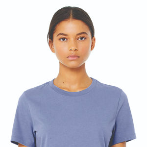 Camiseta de Algodón 100% para Mujer, Cuello Redondo, Manga Corta, Transpirable, Nueva Llegada, Camiseta Estampada para Mujer - Product Image 4