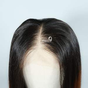 Peluca de cabello humano Remy/Virgen vietnamita 100%, onda Natural personalizada, completa para encaje Frontal 13*4, encaje transparente, colores personalizados - Product Image 3