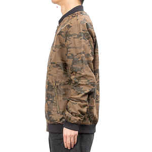 Nueva Chaqueta Bomber con Cremallera Sublimada, Personalizada, Transpirable, de Poliéster, Camuflaje, Ropa Deportiva Ligera - Product Image 1