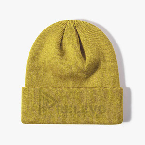 Gorro de Punto Unisex Personalizado de Alta Calidad, Gorro Cálido Informal de Invierno, Estilo Ajustado de Acrílico Suave para Adultos - Product Image 3