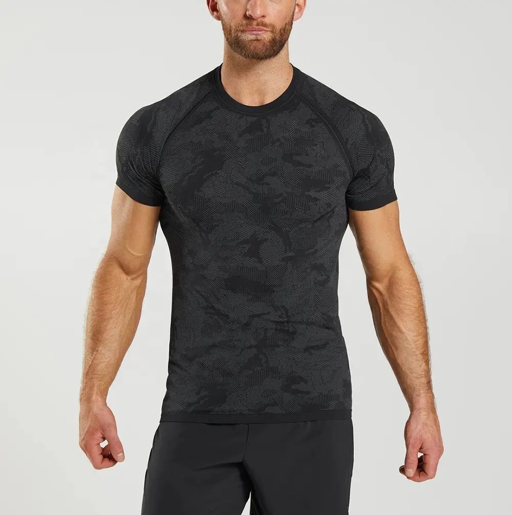 short sleeves New T shirt Men'S Sports Workout 100% cotton Men High Quality T-Shirt training T shirt