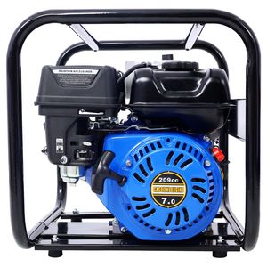 3 Inch 209cc 7HP 4 Stroke OHV ENGINE Gas Powered Semi Trash Water Pump with 50 ft Discharge <b>Hose</b> and 12 ft <b>Suction</b> <b>Hose</b> - Product Image 5