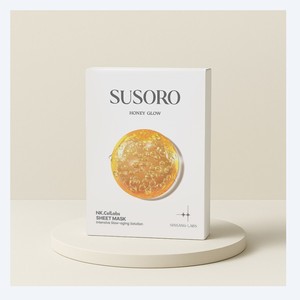 Masque facial coréen K-Beauty NK Cell Labs SUSORO Hydrogen Glow Sheet Mask, 10 masques, fabriqué en Corée - Product Image 6