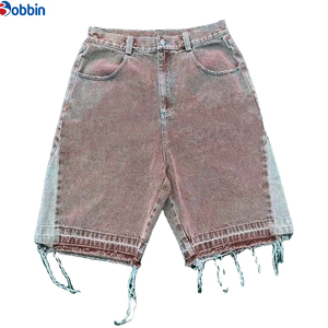 Overoles de Mezclilla para Hombre, Cintura Media, Casuales, Cortos, Transpirables, de Alta Calidad, Versátiles, Elegantes, para Verano y Actividades al Aire Libre - Product Image 5