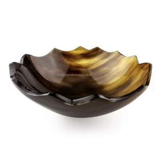 Cuenco de Cuerno Estilo Vikingo Ecológico para Decoración del Hogar, Accesorio de Escritorio para Guardar Llaves, Gemelos y Monedas - Product Image 1