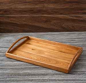 Plateau de service en bois pour collations, fruits secs et noix, avec compartiments, pour présentation et rangement, vente en gros - Product Image 3