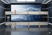 Cadre de trame en aluminium de haute qualité de 190 mm pour machine textile à jet d'air Tsudakoma