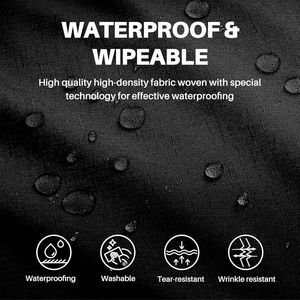 Tovaglia Rettangolare in Lino Impermeabile, Antimacchia e Lavabile per Copertura Tavolo da Pranzo - Product Image 2