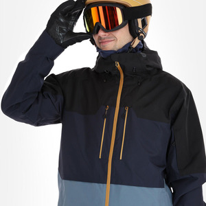 Veste de ski et snowboard unisexe pour adultes, isolée, à capuche, avec fermeture éclair, imperméable 10 000 mm, coupe-vent, personnalisable OEM - Product Image 4