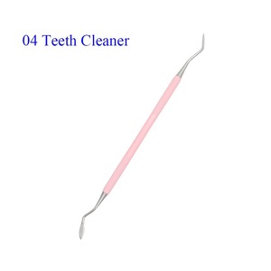 Kit de Nettoyage Dentaire Manuel pour Femmes, 6 Pièces/Boîte, Stérilisable, en Acier Inoxydable : Miroir Dentaire, Sonde, Pince à Épiler, Détartreur - Product Image 6