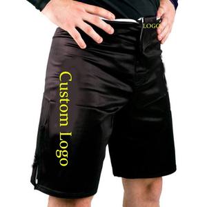 Shorts d'entraînement pour hommes style urbain, couleur unie, respirants, légers, en tissu écologique, personnalisables, service OEM, taille mi-haute - Product Image 1