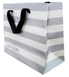 Bolsa de Papel Blanca Personalizada de Lujo, Ecológica, Hecha a Mano, Biodegradable y Reciclable con Impresión Digital para Empaque de Regalos - Product Image 3